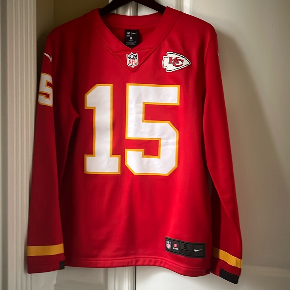 Kansas City Chiefs Mahomes Jersey Long Sleeve